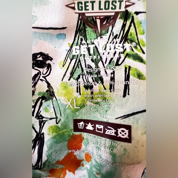 Colorado atheletic leggings. Fun colors Get your State on! - Picture 5 of 5